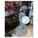 beautiful 32' angel lighted ball figure