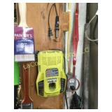 all hanging on side charger brushes grabber
