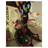 Charlie Brown Train Snoopy Radio Flyer sled