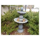 garden fountain