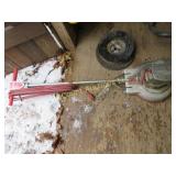 floor polisher with brushes