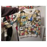 Awesome Snoopy Peanuts multi character shirt