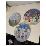 Peanuts Danbury Mint Collector plates