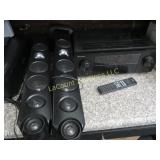 Pioneer AV Reciever w speakers