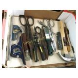 tool lot hammer snips levels more
