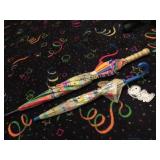 2 Peanuts Snoopy umbrellas good condition