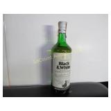 Sealed bottle Black & White 1 Liter