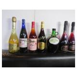 sealed assorted bottles wine misc