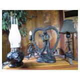 lamps and lighted couple lamp nudes