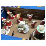vintage Christmas decor angels