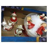 vintage Christmas decor angels