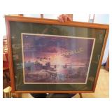 RL Hicks print signed 32' x 27'