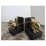 heavy cast squirrel small bookends