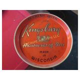 Kingsbury beer tray good used condition