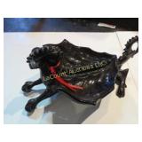 vintage ceramic dragon ashtray bowl figure