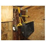 lawn spreader pull behind