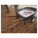 wheel barrow plastic 2 front wheels