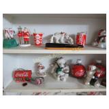 Coca cola decor lot lots of goodies