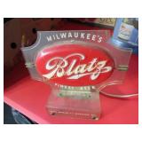 vintage Blatz beer light