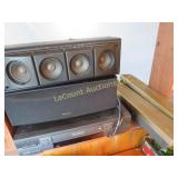 Toshiba VCR & pair Technics speakers