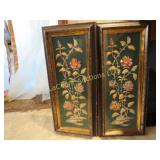 Vintage Turner framed 3-d pictures 24'h