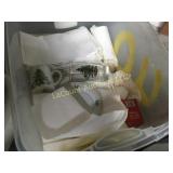 4 boxes Christmas dinnerware glasses whole set