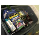 tote with all kinds of Christmas lighting bells