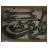 antique tools wrench hooks more