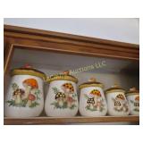 Vintage Mushroom Canister Sears Japan ceramic