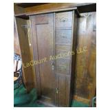 incredible patina storage cabinet