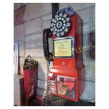 Crosley wall mount pay telephone bank