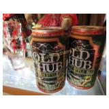 misc barware old chub cans shot glass decanter