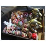 assorted  bears brass bank pair more