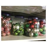 many assorted beautiful ball ornaments
