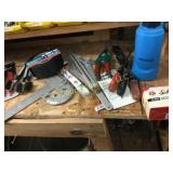 Bicycle tube tools screw drivers duct support