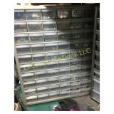 nice nuts & bolts cabinet & contents
