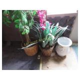 artifical tree plants flowers planter