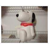 Ceramic Snoopy cookie jar