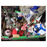 assorted holiday decor