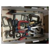 tool lot assorted clamps many