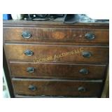 nice older wood dresser nice handles 36' w x 47' h