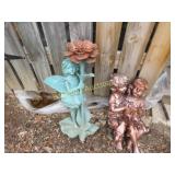 garden fairy figure and children decor