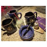 Seagrams VO lot pitchers ashtray more