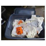 tote with halloween fall decor