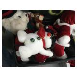large amount plush holiday figures