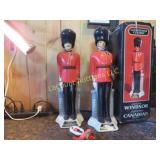 2 Windsor Canadian decanters 1 box pour spout