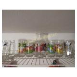 Snoopy carafe glasses mugs