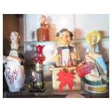 vintage bar decanters