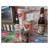 Chief Oshkosh beer items bottles cans glasses