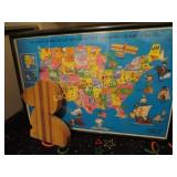 Metlife poster Snoopy cutting board